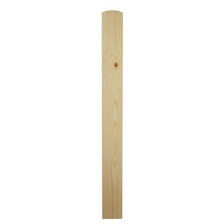 Pine Newel Base 700 x 82 x 82mm