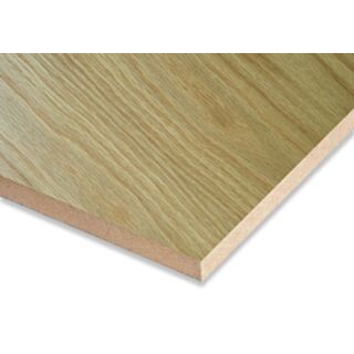 M.D.F. Board - Oak Veneered 2 Sides 2436 x 1215 x 13mm