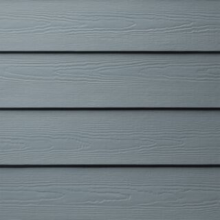 HardiePlank Cladding Cedar Grained (Boothbay Blue 585121) 180mm x 8mm x 3.6m Long