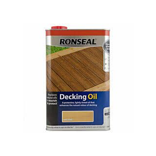 Ronseal Decking Oil Natural Pine 5ltr