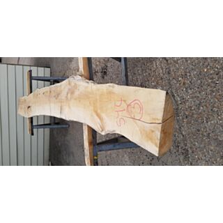 Sycamore Kiln Dried Waney Edge Board - 50mm x 350/250mm x 3500mm