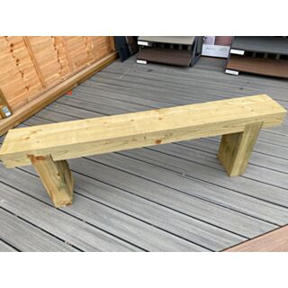 Softwood Sleeper Bench