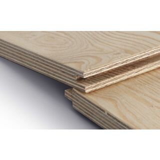 T&G Spruce Plywood  On Four Sides 2400 x 600 x 18mm - 70% PEFC Certified