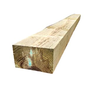 Sawn UC4 treated Kiln Dried Redwood 75mm x 125mm Post FSC® Mix 70% Certified