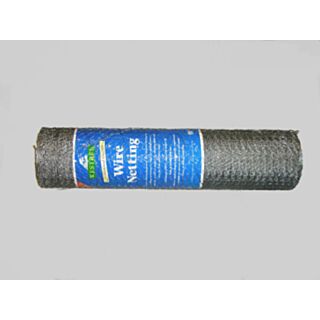 Galvanised Wire Netting 10m Roll 600 x 50mm