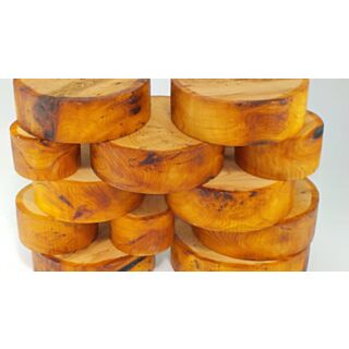 Yew Wood Turning Blank  8 Wide x 3 Thick