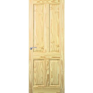Internal Four Panel Clear Pine Victorian 762 (30) x 1981 x 35mm  Door