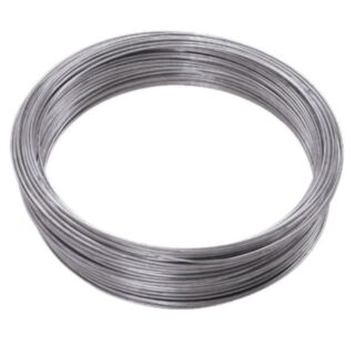 Galvanised Wire Coil 1.25mm x0.5kg (52M ROLL)