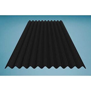 Euroline Black Corrugated Bitumen Sheet 2000mm x 950mm x 3.0mm