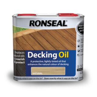 Ronseal Decking Oil Natural Cedar 2.5ltr