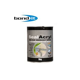 SA5GR Bond It Sealacryl Emergency Roof Repair (Grey) 5ltr