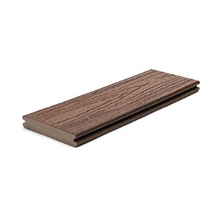 Trex Transcend Decking Board Grooved edge (Lava Rock) 4.88m