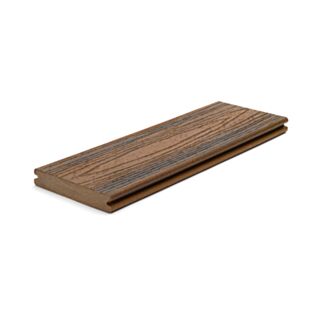 Trex Transcend Decking Board Grooved edge (Spiced Rum) 4.88m