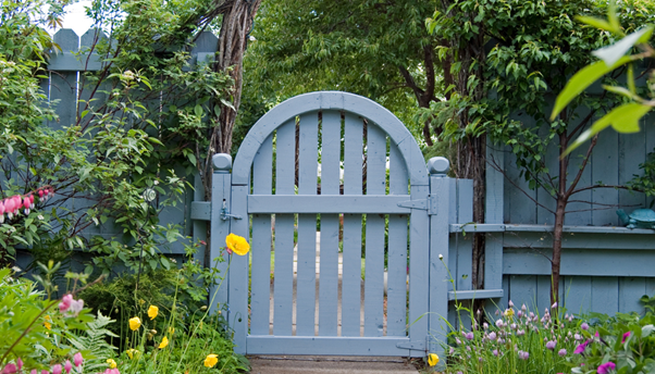 new garden gates from Mid Sussex Timber